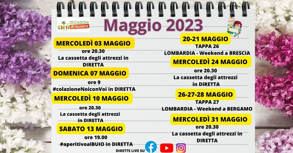 calendario maggio2023