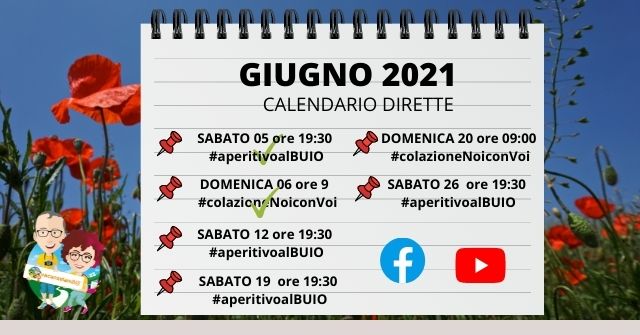 calendario dirette giugno2021 REV