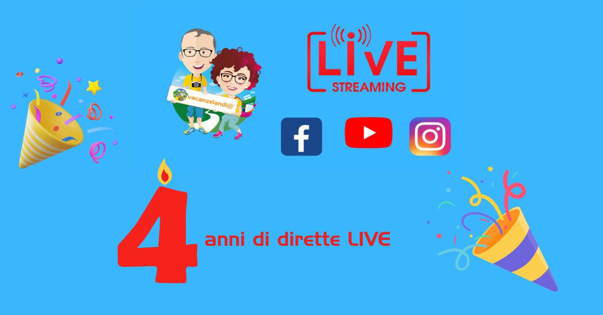 quattro anni di dirette LIVE