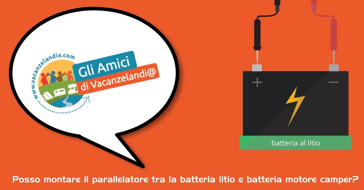 batteria al litio parallelatore