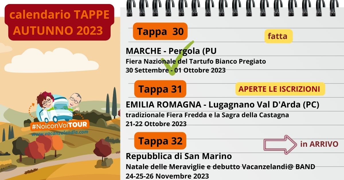 calendario tappe autunno2023 REV3