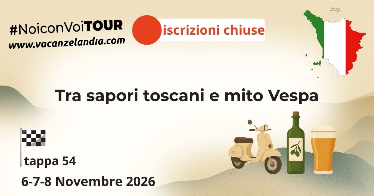 tappa54 sapori toscani vespa iscrizioni chiuse