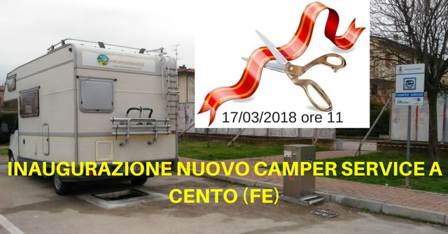 inaugurazione nuovo camper service cento fe