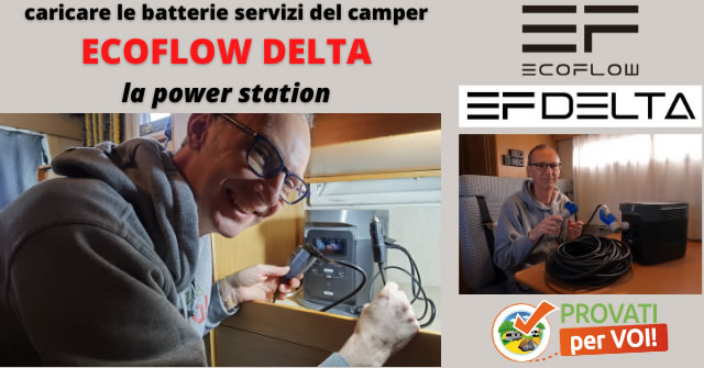 Installazione Ecoflow Delta camper