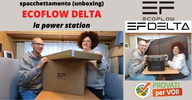 Test Ecoflow Delta unboxing