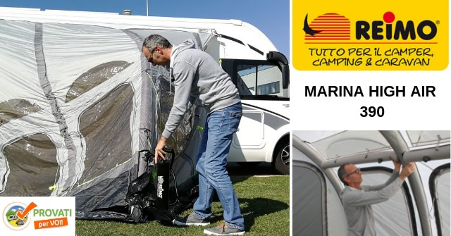 Veranda gonfiabile MARINA HIGH AIR 390 per camper