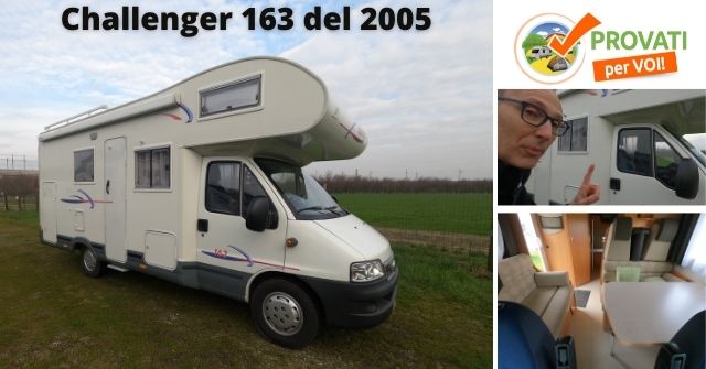 Camper Mansardato Challenger 163 del 2005