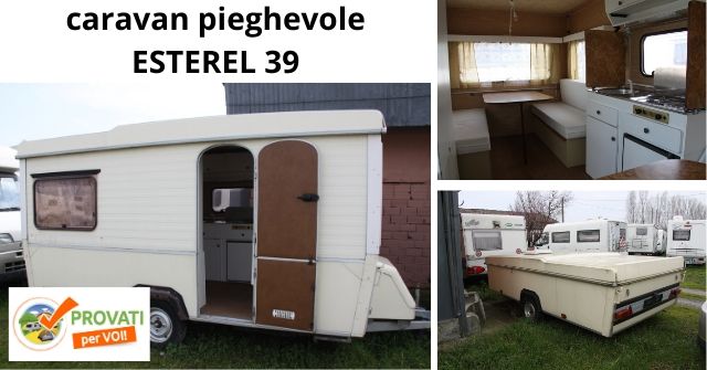 Caravan pieghevole ESTEREL 39 del 1985