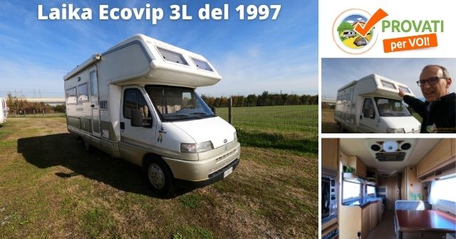 Camper Mansardato Laika Ecovip 3L del 1997