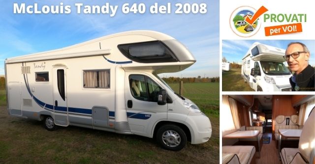 Camper Mansardato McLouis Tandy 640 del 2008