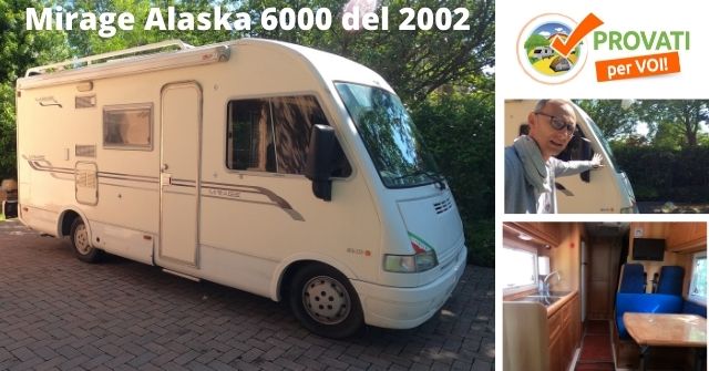 Camper motorhome Mirage Alaska 6000 del 2002