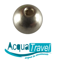acqua travel silver globe 200s
