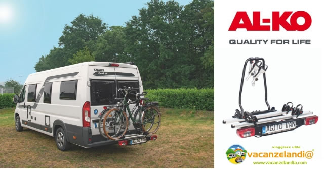 Portabici SAWIKO AGITO Van camper furgonati Fiat Ducato