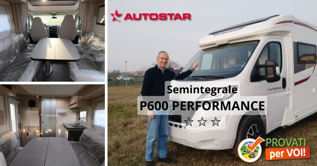 Camper semintegrale Autostar P600 PERFORMANCE