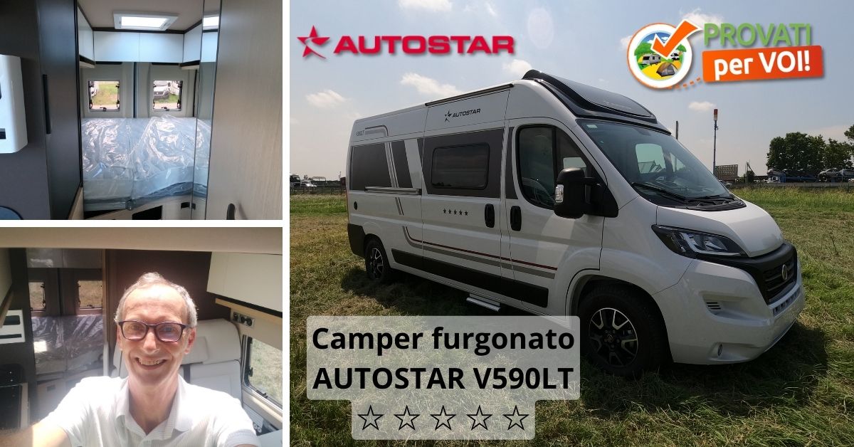 Camper furgonato Autostar V590LT letto trasversale