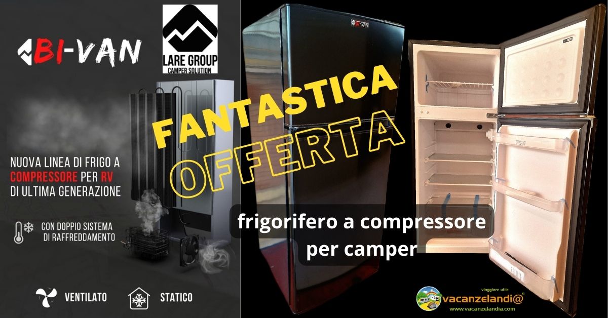 offerta frigorifero a compressore per camper