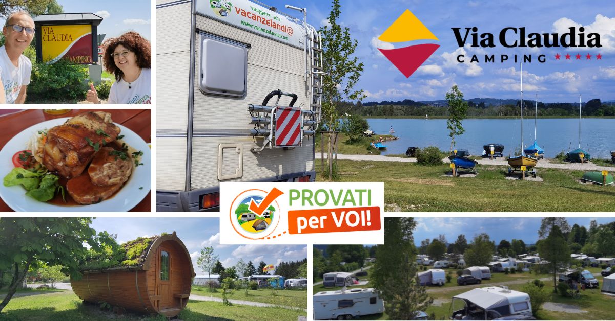 Camping Via Claudia a Lechbruck am See   Algovia   Baviera   Germania   provato