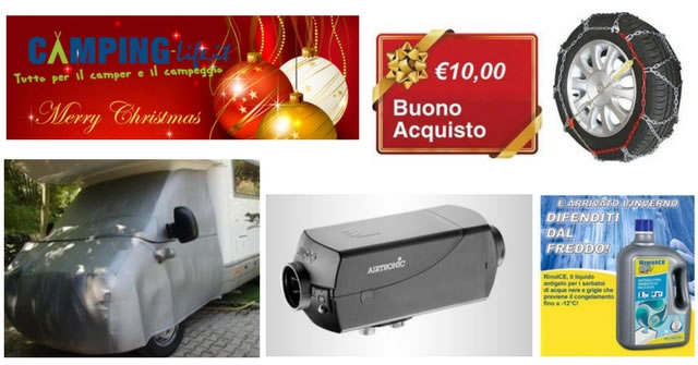 camping life offerte natale 2017
