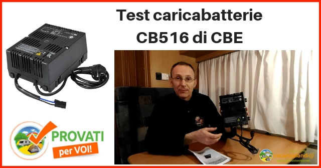 cbe caricabatteria cb516 provato