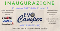 inaugurazione evo camper novi ligure 200s