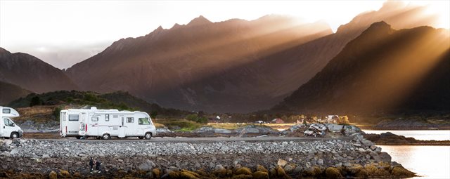 io viaggio in camper paesaggio