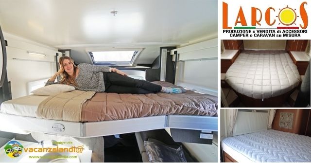 completi letto camper larcos