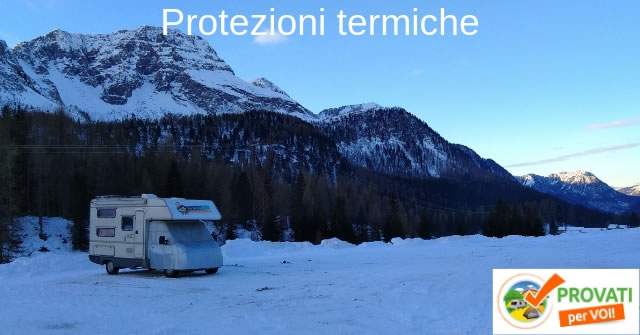 larcos test protezioni termiche camper