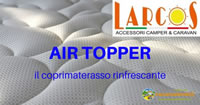 air topper larcos coprimaterasso camper caravan 200s