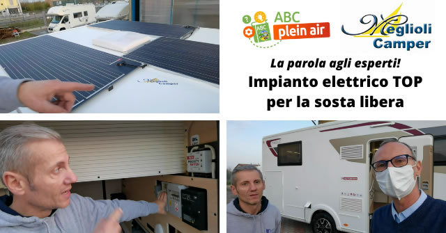 Meglioli impianto fotovoltaico camper