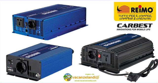 Inverter camper onda sinusoidale pura reimo carbest