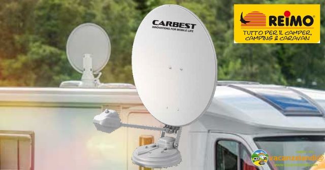 Antenne satellitari automatiche per camper reimo carbest