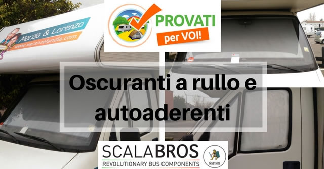 oscuranti rullo cabina camper