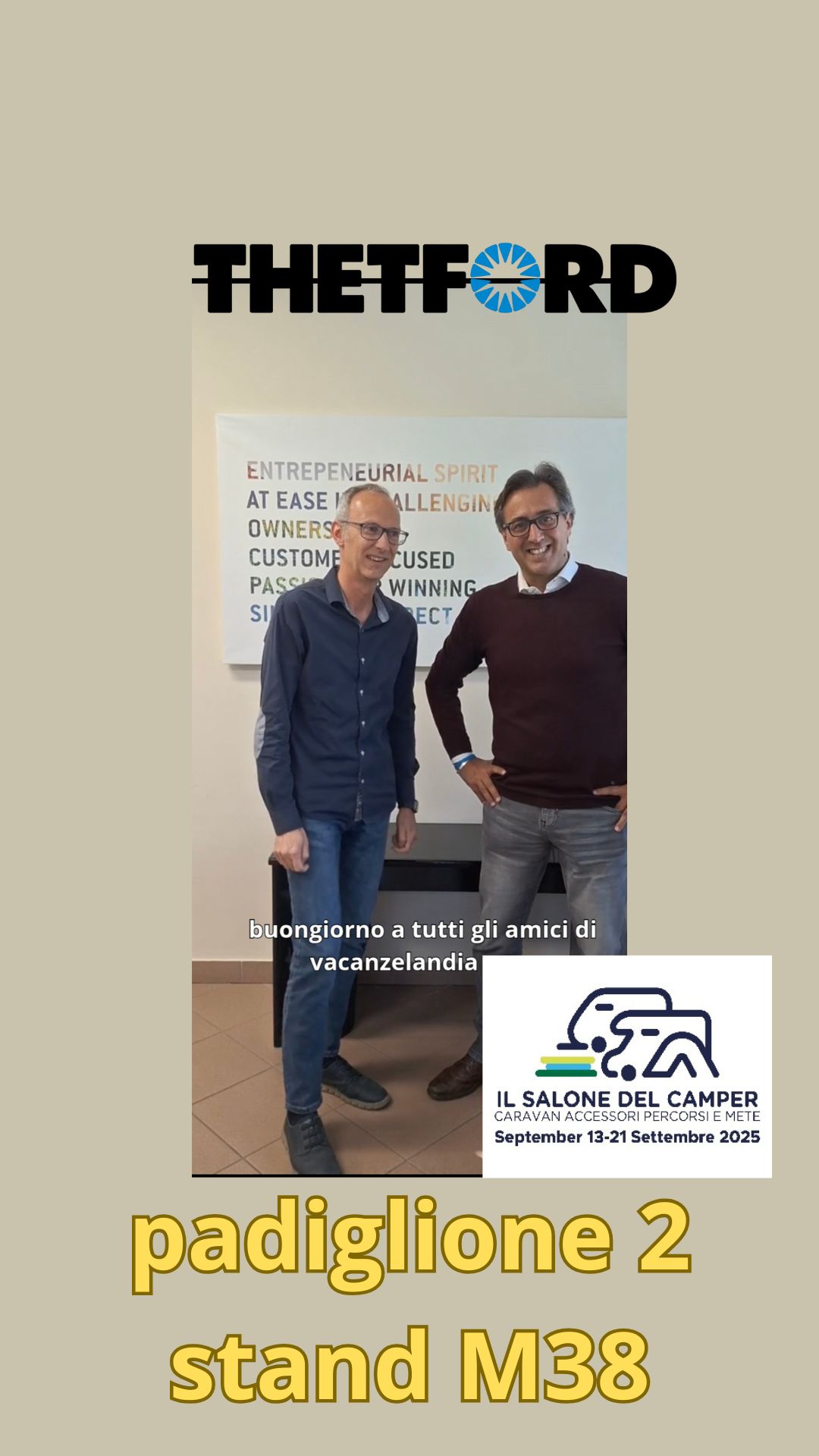 padiglionr 2 stand M38