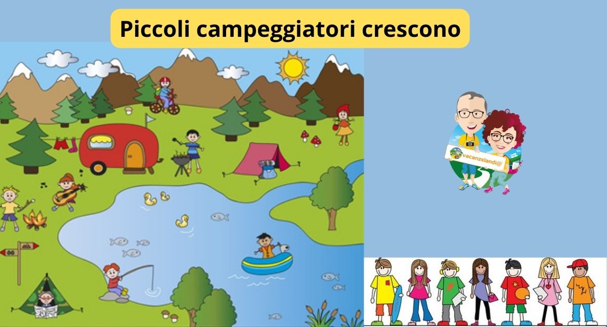 Piccoli campeggiatori crescono