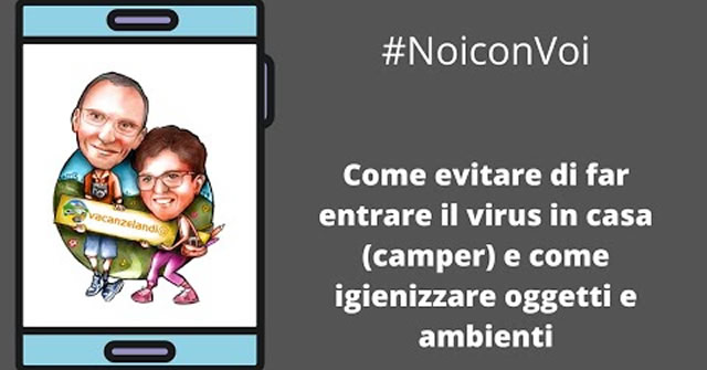 diretta noiconvoi disinfettare casa acquatravel