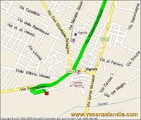 mappa emilia romagna area attrezzata vignola