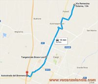 mappa emilia romagna carpi