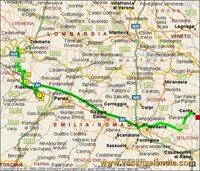 mappa emilia romagna castelli piacentini 5