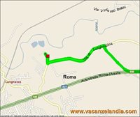 mappa lazio roma lunghezza area camper miralago