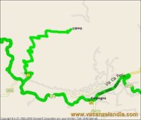 mappa marche area attrezzata cippo monte carpegna