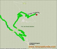 mappa marche sosta camper frontignano