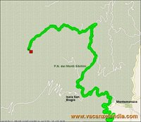 mappa marche sosta camper rubbiano