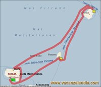 mappa sicilia isole eolie 09