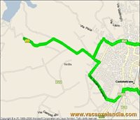 mappa sicilia sosta camper castelvetrano baglio trinita