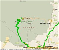 mappa sicilia sosta camper rifugio sapienza 1