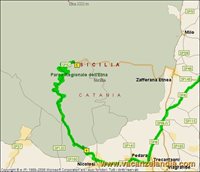 mappa sicilia sosta camper rifugio sapienza 1