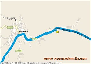 mappa toscana sosta camper temporanea bulichella