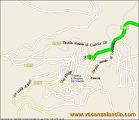 mappa umbria camper service cascia