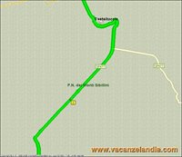 mappa umbria sosta camper castelluccio norcia pian grande